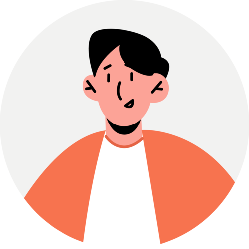 A photograph of someone