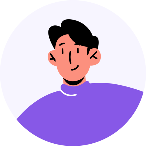 A photograph of someone